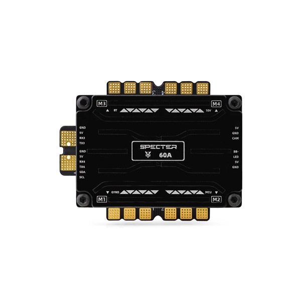 Großhandel HGLRC SPECTER F760 BOX Integrierte Flying Tower Kühlung Stoß dämpfung F722 MINI V2 MPU6000 BL32 60A ESC